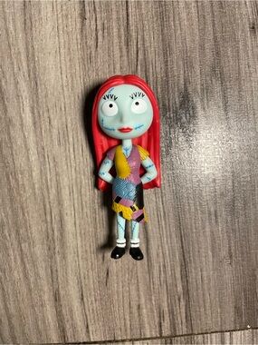 Nightmare Before Christmas Sally Mini Figure - Red Hair, Pale Blue Skin